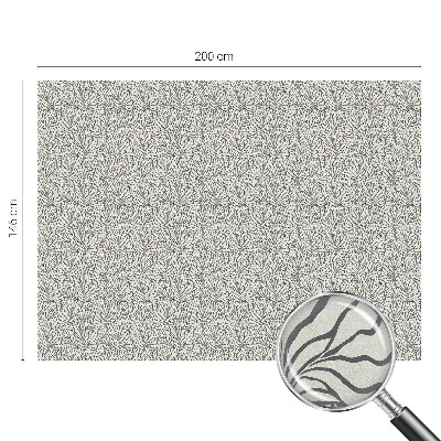 Milchglasfolie Fenster Buntglasoptik Blätter Blüten