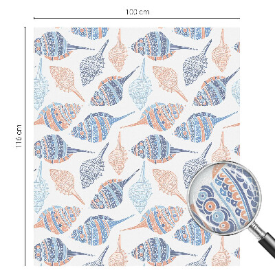 Toom Sichtschutzfolie Muscheln