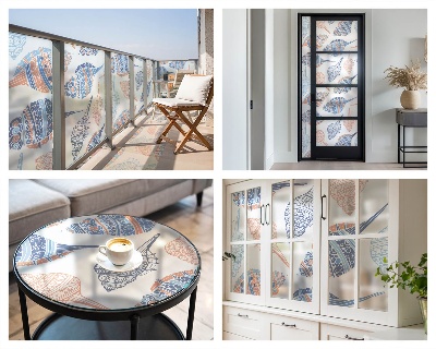 Toom Sichtschutzfolie Muscheln