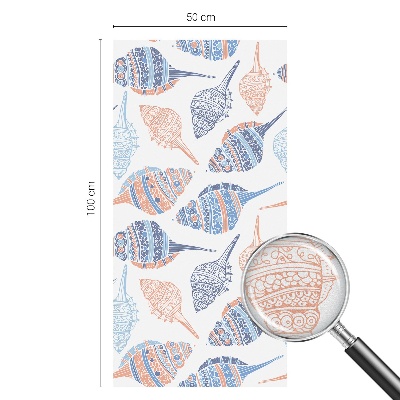 Toom Sichtschutzfolie Muscheln