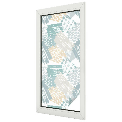 Sichtschutz Klebefolie für Fenster Abstraktes Mosaik