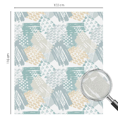 Sichtschutz Klebefolie für Fenster Abstraktes Mosaik