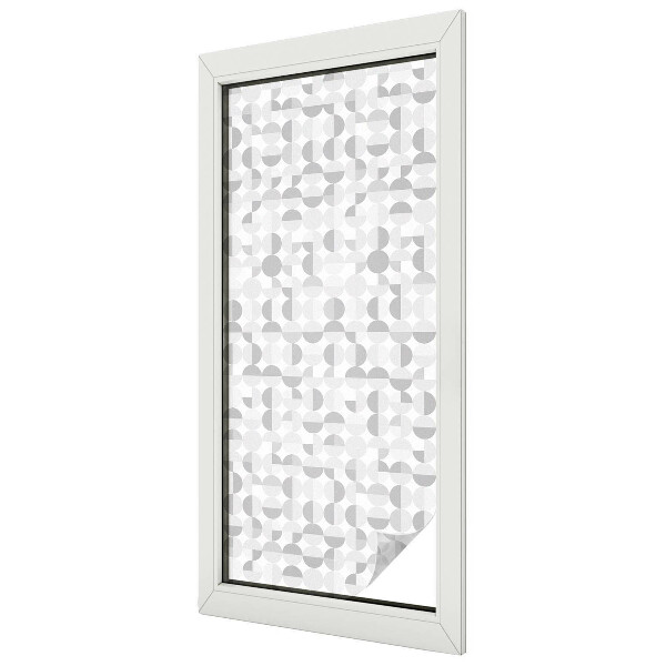 Sichtschutz Klebefolie für Fenster Geometrische Muster