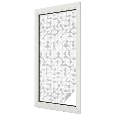 Sichtschutz Klebefolie für Fenster Geometrische Muster