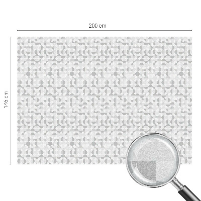 Sichtschutz Klebefolie für Fenster Geometrische Muster