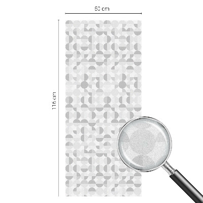 Sichtschutz Klebefolie für Fenster Geometrische Muster