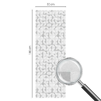 Sichtschutz Klebefolie für Fenster Geometrische Muster