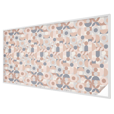 Milchglasfolie Fenster Buntglasoptik Abstraktes Mosaik