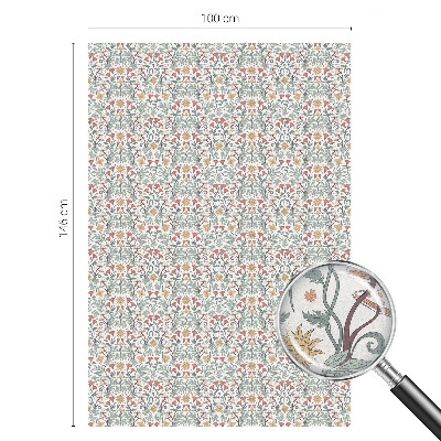 Sichtschutz Klebefolie für Fenster Fuchsblätter