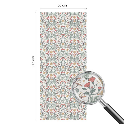 Sichtschutz Klebefolie für Fenster Fuchsblätter