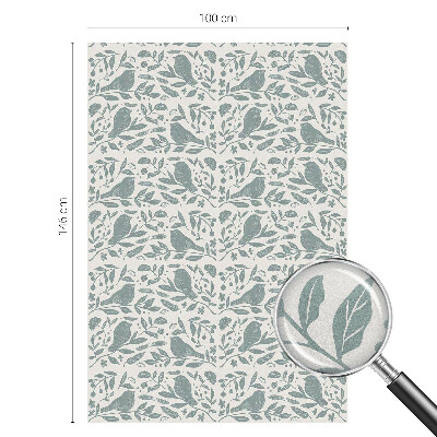 Toom Sichtschutzfolie Vogelmotiv