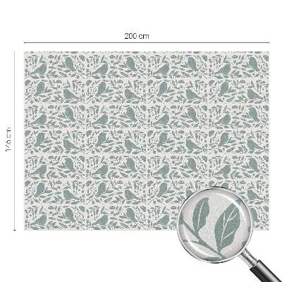 Toom Sichtschutzfolie Vogelmotiv