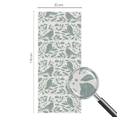 Toom Sichtschutzfolie Vogelmotiv