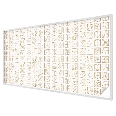 Milchglasfolie Fenster Buntglasoptik Geometrische Liebe