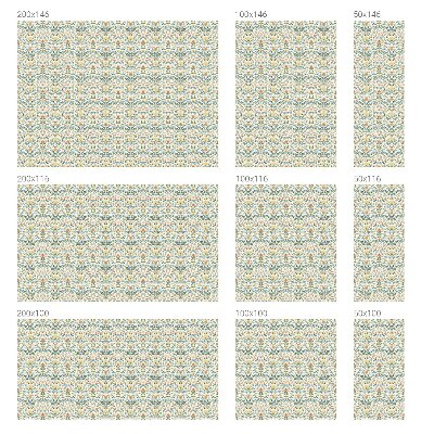 Fensterfolie Sichtschutz Blumensymmetrie