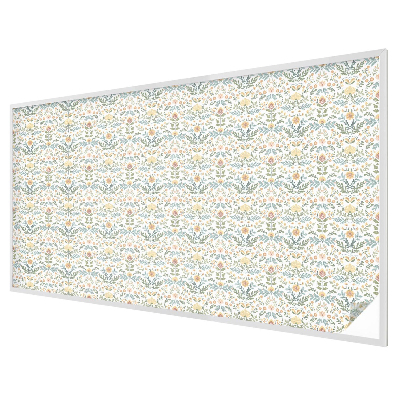 Fensterfolie Sichtschutz Blumensymmetrie