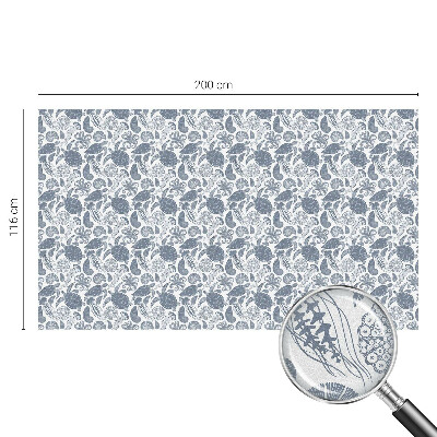 Fensterfolie mit Motiv Buntglas Meeresleben