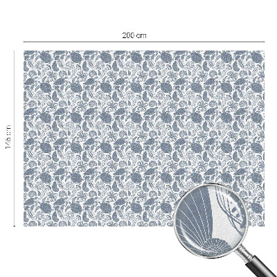 Fensterfolie mit Motiv Buntglas Meeresleben