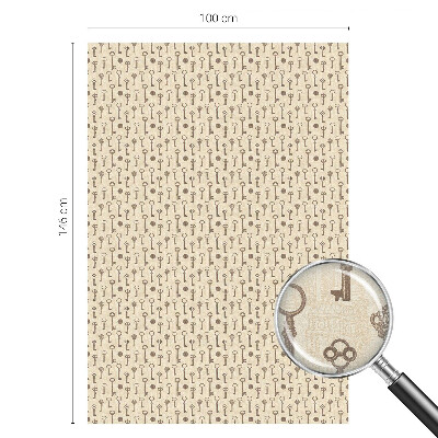 Toom Sichtschutzfolie Geheimnisvolle Schlüssel