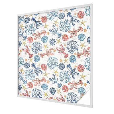 Fensterfolie Sichtschutz Krebskorallen