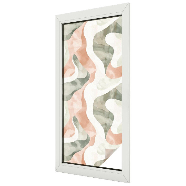 Toom Sichtschutzfolie Bunte Wellen