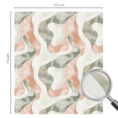 Toom Sichtschutzfolie Bunte Wellen