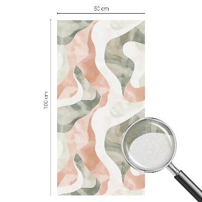 Toom Sichtschutzfolie Bunte Wellen