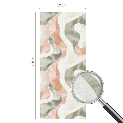 Toom Sichtschutzfolie Bunte Wellen