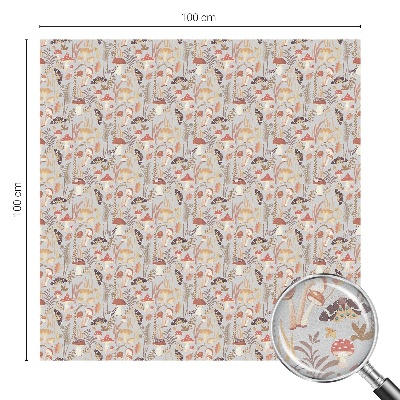 Sichtschutz Klebefolie für Fenster Waldmuster