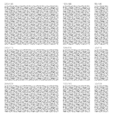 Fensterfolie mit Motiv Buntglas Vögel und Blumen