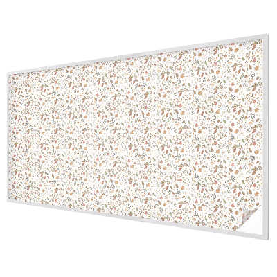 Milchglasfolie Fenster Buntglasoptik Herbstmuster