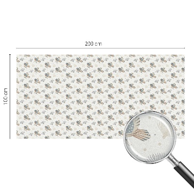 Sichtschutz Klebefolie für Fenster Vogelmuster