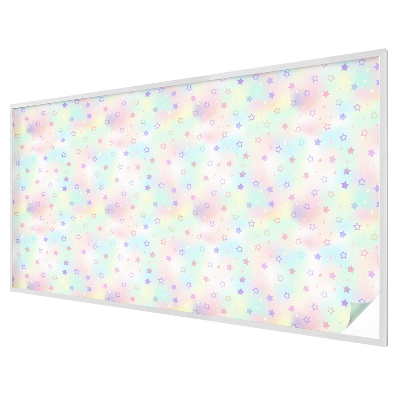 Fensterfolie Sichtschutz Regenbogenmuster