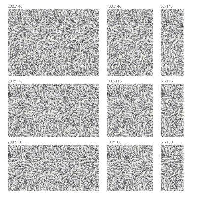 Fensterfolie mit Motiv Buntglas Blatt fällt