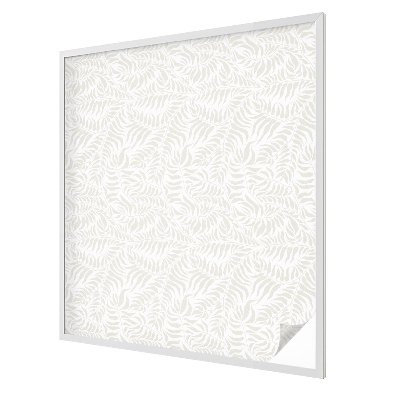 Milchglasfolie Fenster Buntglasoptik Laubige Eleganz