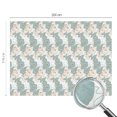 Fensterfolie Sichtschutz Zarte Blüten