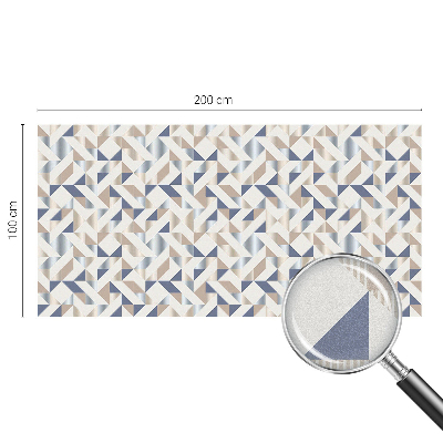 Sichtschutz Klebefolie für Fenster Geometrische Muster