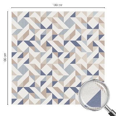 Sichtschutz Klebefolie für Fenster Geometrische Muster