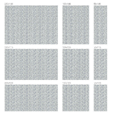 Fensterfolie mit Motiv Buntglas Blumenmuster