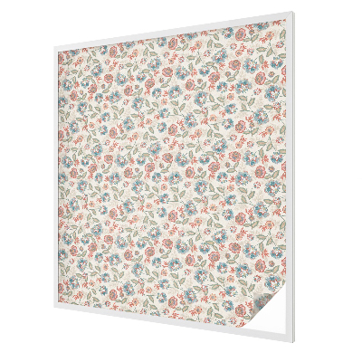 Sichtschutz Klebefolie für Fenster Blumenmuster