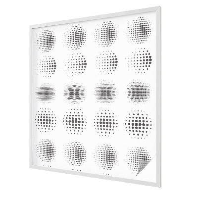 Fensterfolie Sichtschutz Gepunktete Kreise