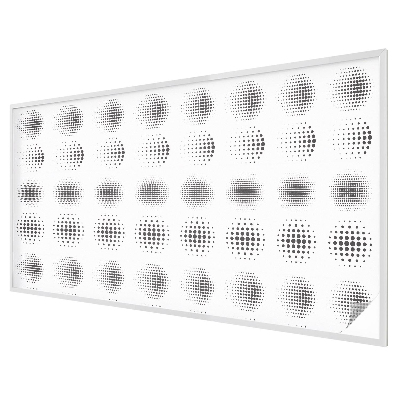 Fensterfolie Sichtschutz Gepunktete Kreise