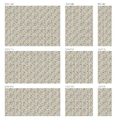 Toom Sichtschutzfolie Blumenmuster