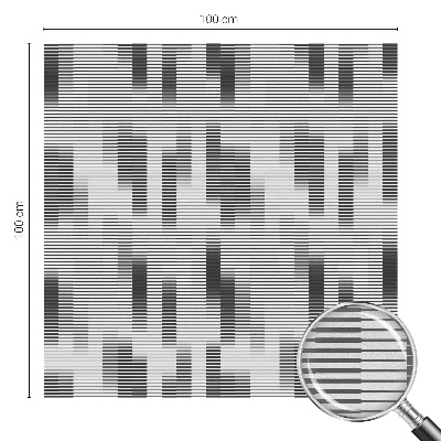 Fensterfolie Sichtschutz Grafisches Raster
