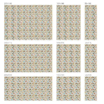 Fensterfolie mit Motiv Buntglas Ein idyllisches Dorf