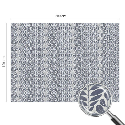 Fensterfolie mit Motiv Buntglas Gemusterte Blätter