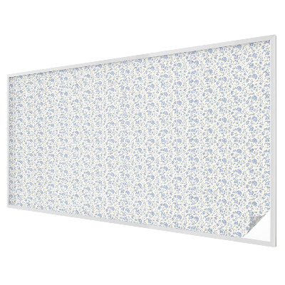 Milchglasfolie Fenster Buntglasoptik Blumenmuster