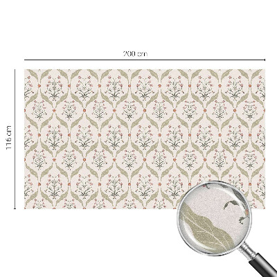 Toom Sichtschutzfolie Blumenmuster