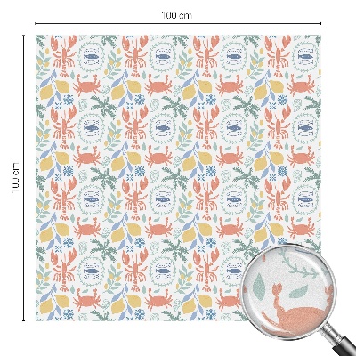 Sichtschutz Klebefolie für Fenster Nautische Motive