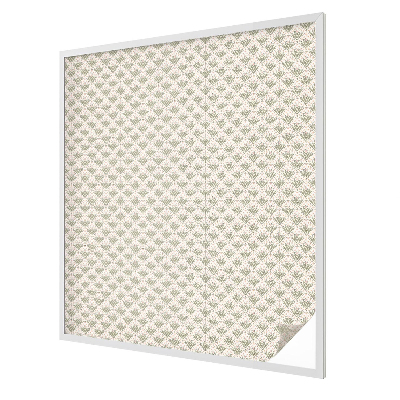 Fensterfolie Sichtschutz Pflanzenornamente